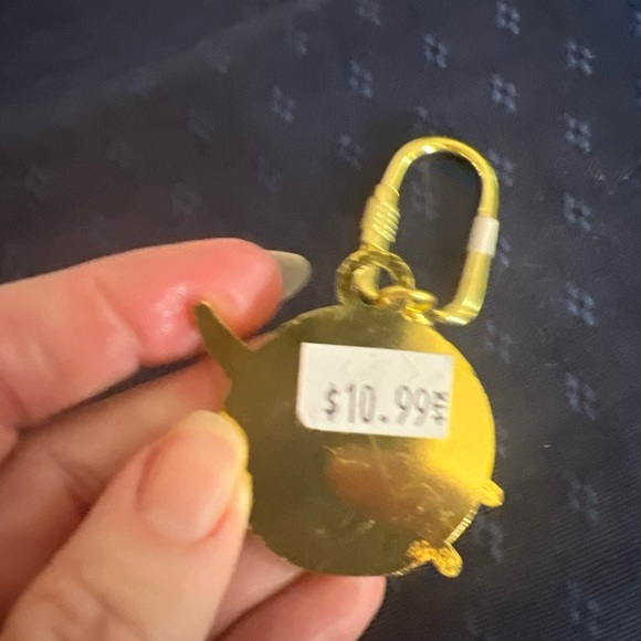 Golden NASA Vector Keychain Space Gift Moon - Picture 8 of 11